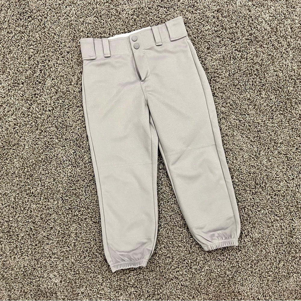 5/$25 Rawlings classic youth gray baseball pants